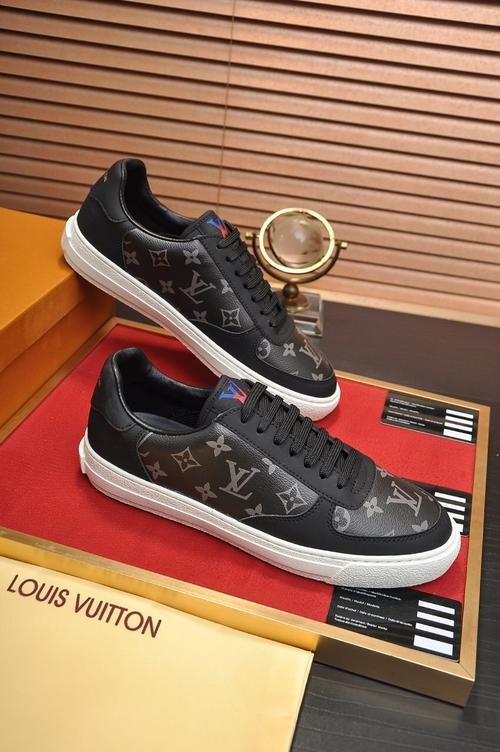 Designer Brand L Mens High Quality Genuine Leather Sneakers 2022FW TXBM07