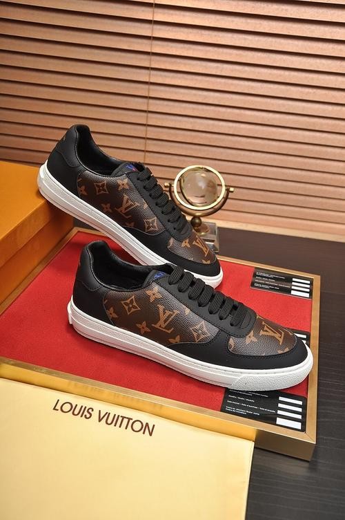 Designer Brand L Mens High Quality Genuine Leather Sneakers 2022FW TXBM07