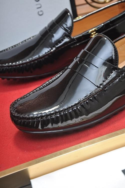 Designer Brand G Mens High Quality Genuine Leather Loafers 2022FW TXBM07