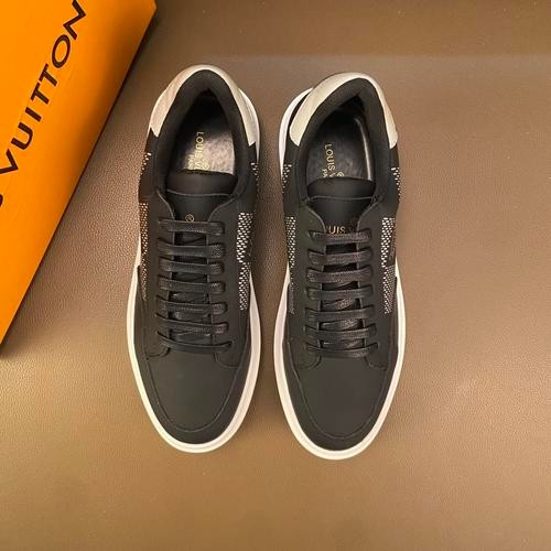 Designer Brand L Mens High Quality Genuine Leather Sneakers 2022FW TXBM07