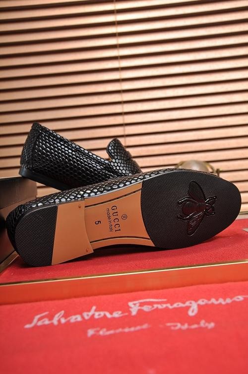 Designer Brand G Mens High Quality Genuine Leather Loafers 2022FW TXBM07