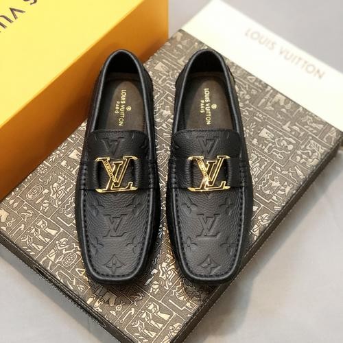 Designer Brand L Mens High Quality Genuine Leather Loafers 2022FW TXBM07