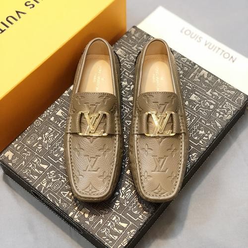 Designer Brand L Mens High Quality Genuine Leather Loafers 2022FW TXBM07