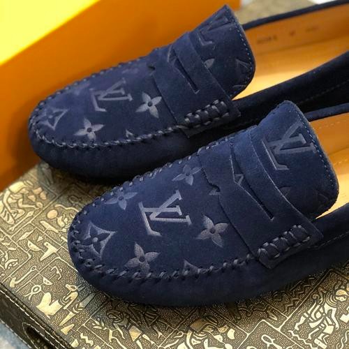 Designer Brand L Mens High Quality Genuine Leather Loafers 2022FW TXBM07