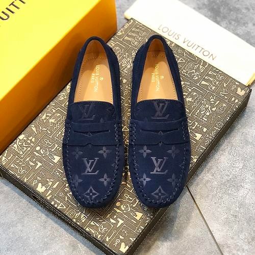 Designer Brand L Mens High Quality Genuine Leather Loafers 2022FW TXBM07