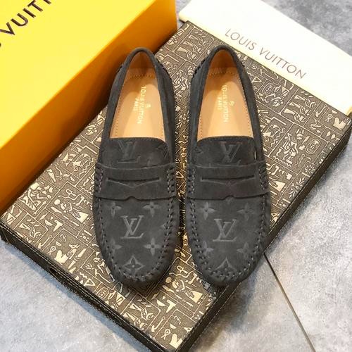 Designer Brand L Mens High Quality Genuine Leather Loafers 2022FW TXBM07