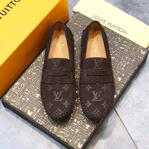 Designer Brand L Mens High Quality Genuine Leather Loafers 2022FW TXBM07