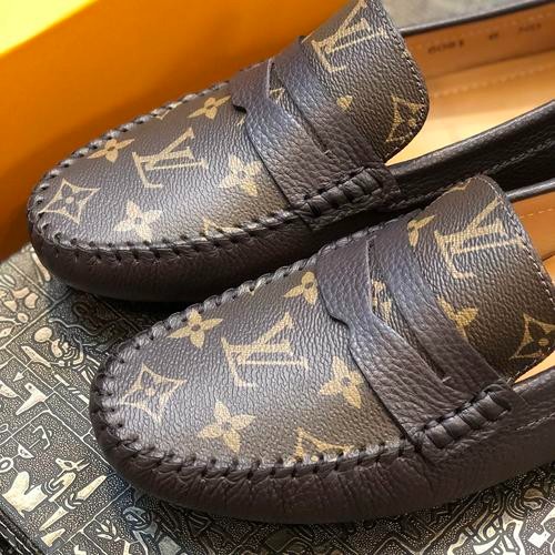 Designer Brand L Mens High Quality Genuine Leather Loafers 2022FW TXBM07