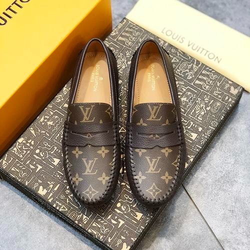 Designer Brand L Mens High Quality Genuine Leather Loafers 2022FW TXBM07