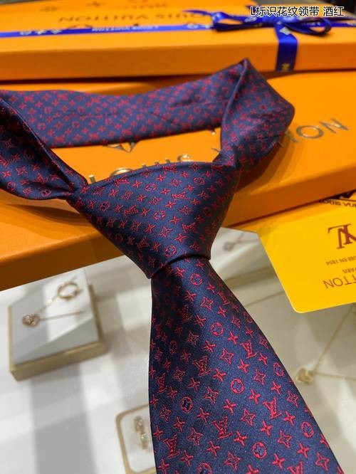 Design Brand L Mens Original Quality Tie Come with Box 2023SS M302