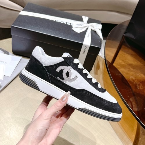 Design Brand C Womens High Quality Genuine Leahther Sneakers 2023SS TXBW02