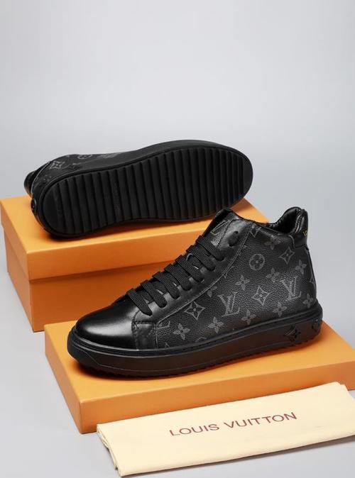 Design Brand L Mens High Quality Genuine Leather Sneakers 2023SS H303