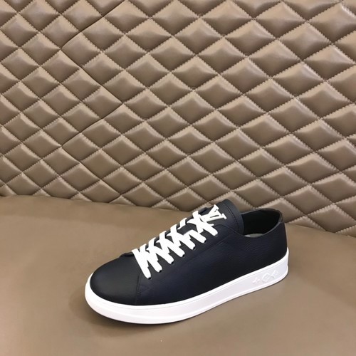 Design Brand L Mens High Quality Genuine Leather Sneakers 2023SS H303