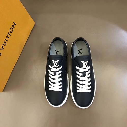 Design Brand L Mens High Quality Genuine Leather Sneakers 2023SS H303