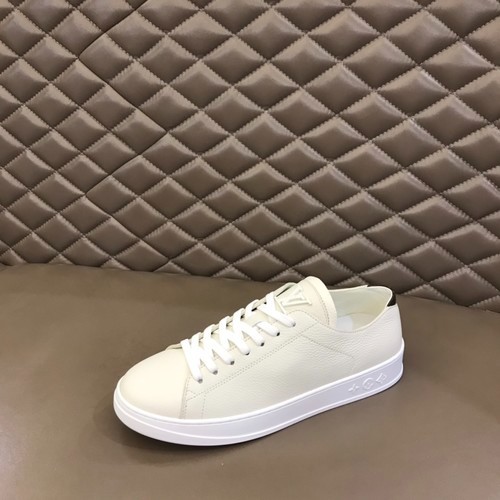 Design Brand L Mens High Quality Genuine Leather Sneakers 2023SS H303