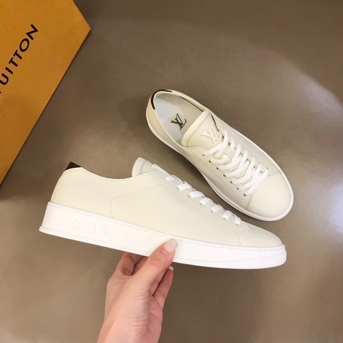 Design Brand L Mens High Quality Genuine Leather Sneakers 2023SS H303