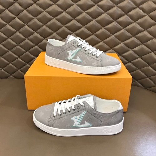 Design Brand L Mens High Quality Genuine Leather Sneakers 2023SS H303