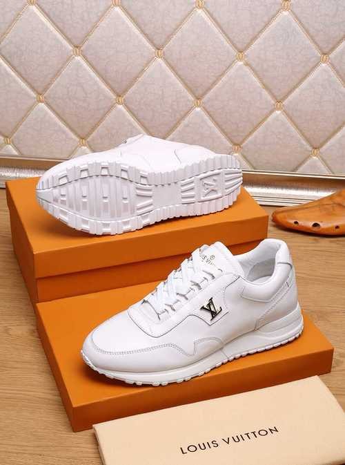 Design Brand L Mens High Quality Genuine Leather Sneakers 2023SS H303