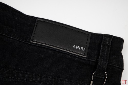 Design Brand Ami Women and Mens High Quality Elastic Denim Jeans 2023SS D1903
