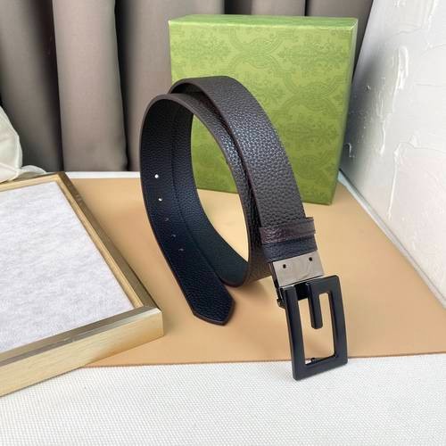 Design Brand G Original Quality Genuine Leather W3.8cm Belts 2023SS M304