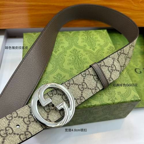 Design Brand G Original Quality Genuine Leather W3.8cm Belts 2023SS M304