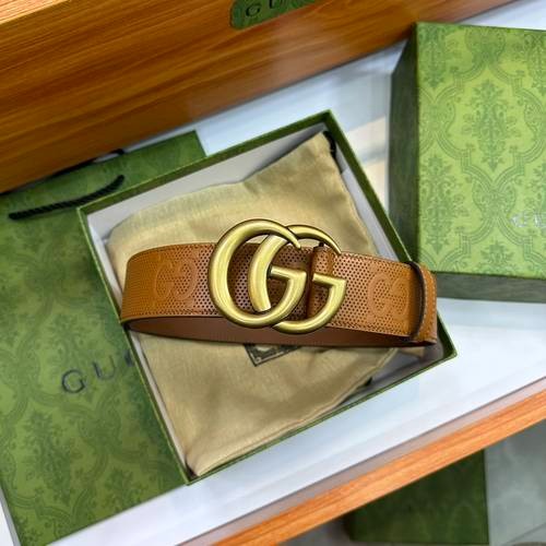 Design Brand G Original Quality Genuine Leather W3.8cm Belts 2023SS M304