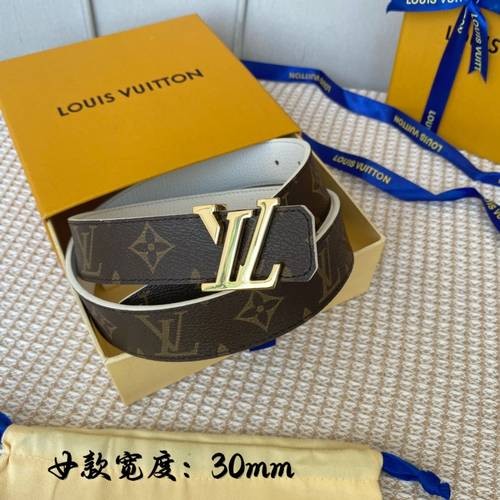 Design Brand L Original Quality Genuine Leather W3.0cm Belts 2023SS M304