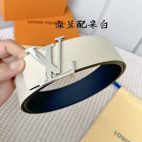 Design Brand L Original Quality Genuine Leather W4.0cm Belts 2023SS M304