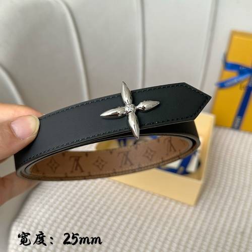 Design Brand L Original Quality Genuine Leather W2.5cm Belts 2023SS M304