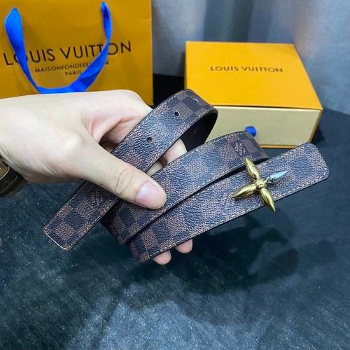 Design Brand L Original Quality Genuine Leather W2.5cm Belts 2023SS M304