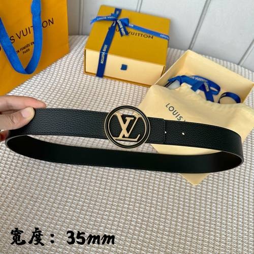 Design Brand L Original Quality Genuine Leather W3.5cm Belts 2023SS M304