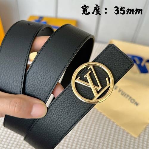 Design Brand L Original Quality Genuine Leather W3.5cm Belts 2023SS M304