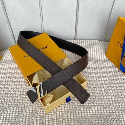 Design Brand L Original Quality Genuine Leather W4.0cm Belts 2023SS M304