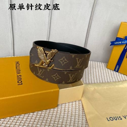 Design Brand L Original Quality Genuine Leather W4.0cm Belts 2023SS M304