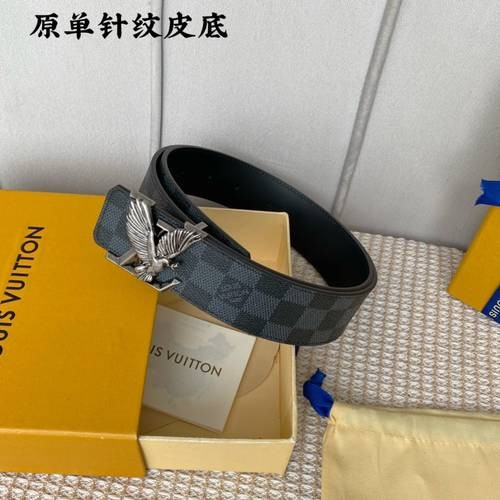 Design Brand L Original Quality Genuine Leather W4.0cm Belts 2023SS M304