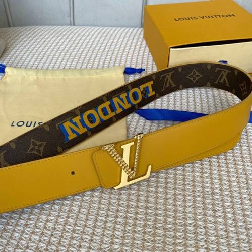 Design Brand L Original Quality Genuine Leather W4.0cm Belts 2023SS M304