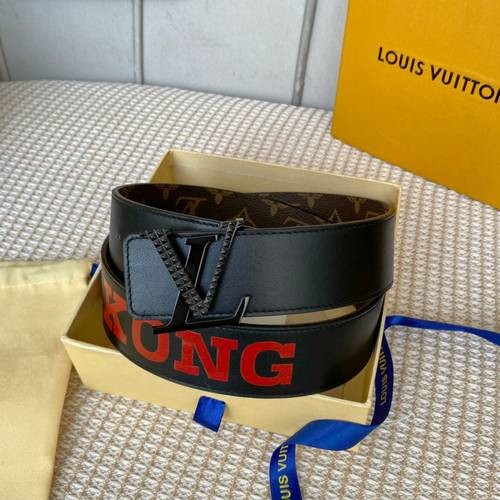 Design Brand L Original Quality Genuine Leather W4.0cm Belts 2023SS M304