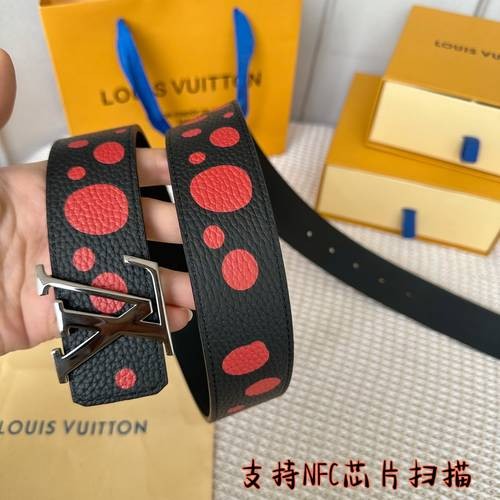 Design Brand L Original Quality Genuine Leather W4.0cm Belts 2023SS M304