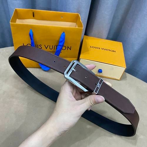 Design Brand L Original Quality Genuine Leather W3.5cm Belts 2023SS M304