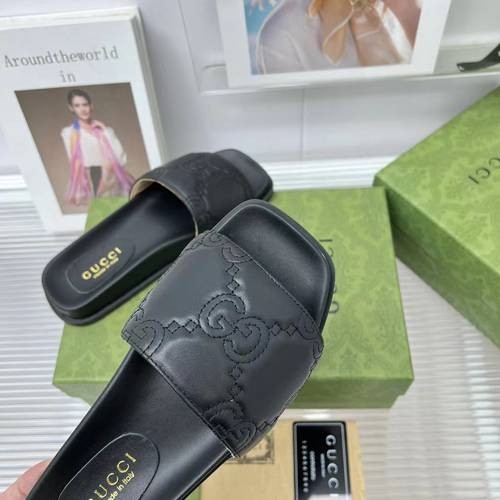 Design Brand G Womens High Quality Genuine Leather Slippers 2023SS H304