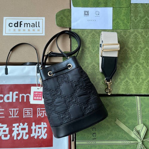 Design Brand G Womens Original Quality Genuine Leather Ophidia Bucket Bags 2023SS M8904