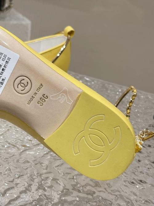 Design Brand C Womens Original Quality Genuine Leather Ballet Shoes 2023SS G106