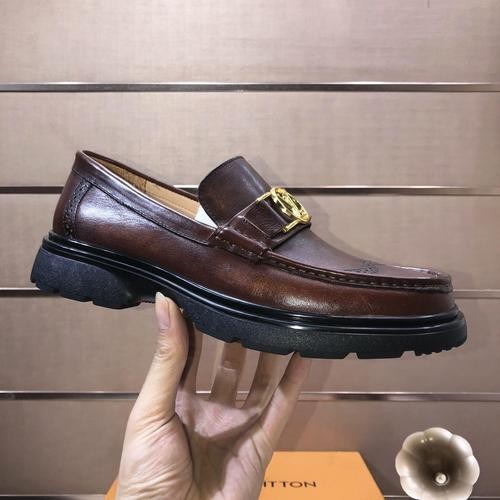 Design Brand L Mens Original Quality Genuine Leather Shoes 2023SS G106