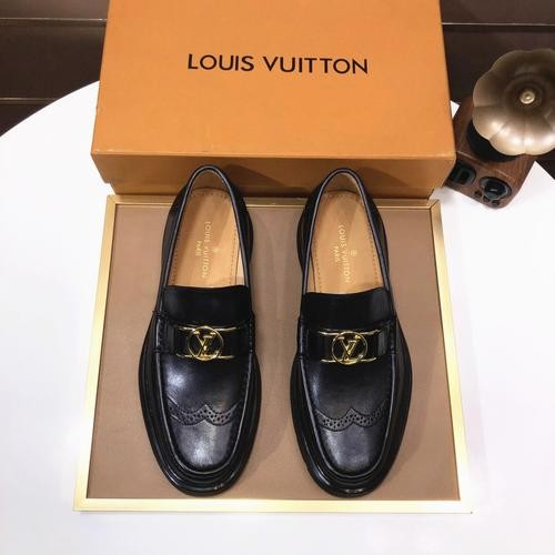 Design Brand L Mens Original Quality Genuine Leather Shoes 2023SS G106