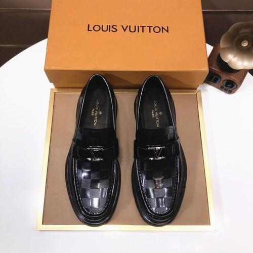 Design Brand L Mens Original Quality Genuine Leather Shoes 2023SS G106