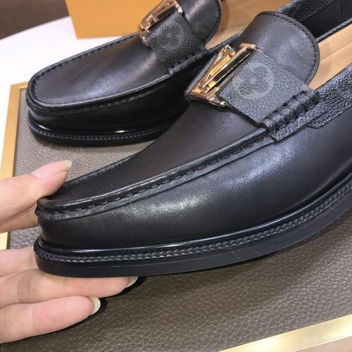 Design Brand L Mens Original Quality Genuine Leather Shoes 2023SS G106