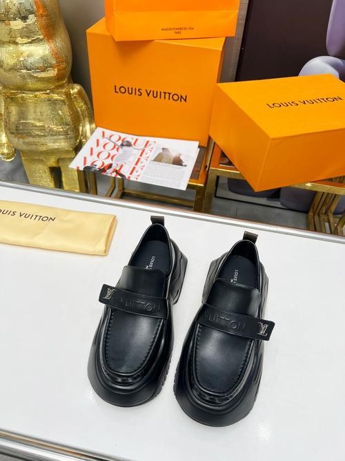 Design Brand L Womens Original Quality Genuine Leather Loafers 2023SS G106