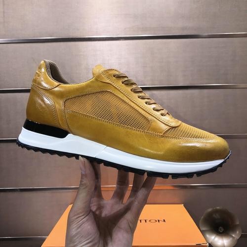 Design Brand L Mens Original Quality Genuine Leather Sneakers 2023SS G106