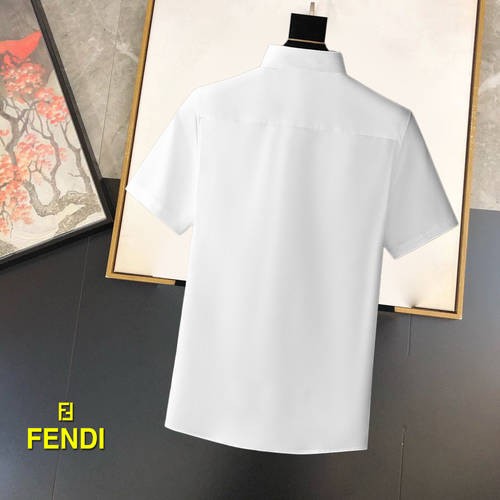 Design Brand F Mens High Quality Short Sleeves Shirts 2023FW D1008