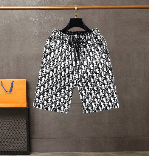 Design Brand D Mens High Quality Long Sleeves Shirts+Shorts Suits 2023FW D1008